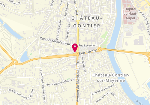 Plan de Sorin Immobilier, 2 avenue Ambroise Paré, 53200 Château-Gontier-sur-Mayenne