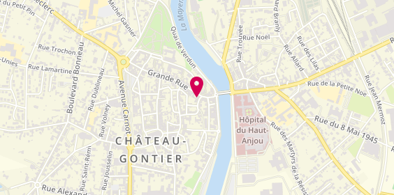 Plan de L'Adresse Château Gontier, 17 Grande Rue, 53200 Château Gontier Bazouges