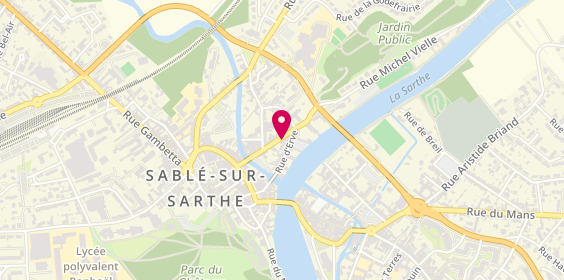 Plan de Agence Generale de Sable - Immobilier France Oues, 23 Rue Michel Vielle, 72300 Sablé-sur-Sarthe