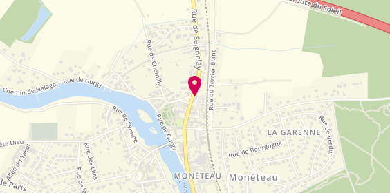 Plan de E.T.I Immobilier, 26 Rue de Seignelay, 89470 Monéteau