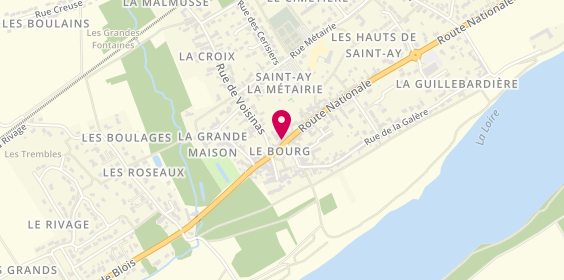 Plan de Saint Ay Immobilier, 98 Route Nationale, 45130 Saint-Ay