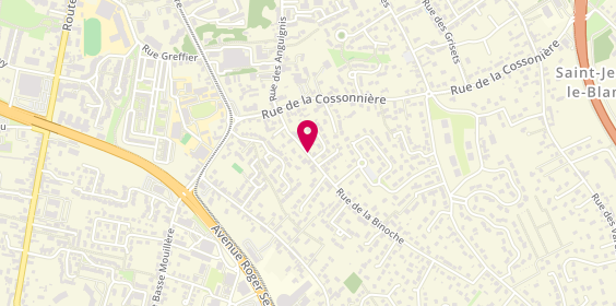 Plan de Cvs Immobilier, 6 Rue de la Binoche, 45100 Orléans