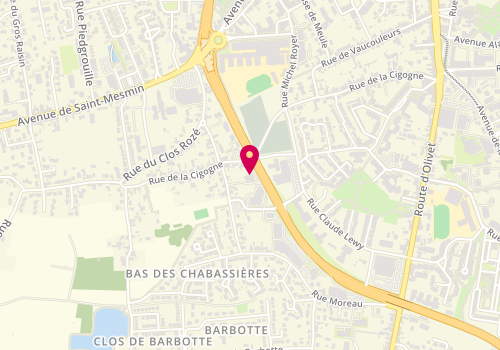 Plan de Groupe HEMOND, 13 Rue des Chabassières, 45100 Orléans