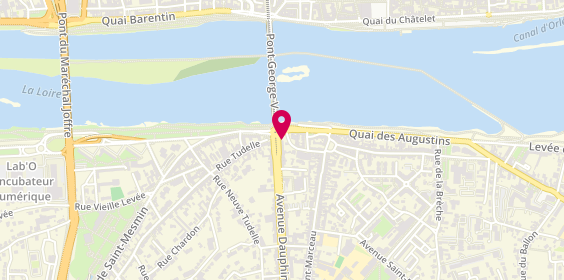 Plan de Dm, 1 avenue Dauphine, 45100 Orléans