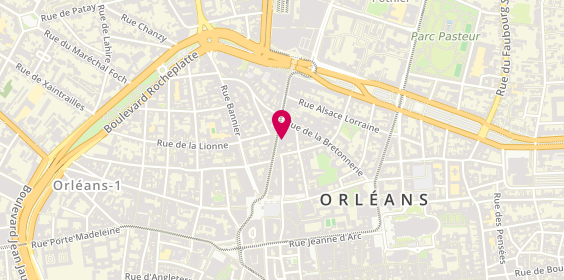 Plan de BNP Paribas Real Estate Transaction - Orléans, 16 Rue de la République, 45000 Orléans
