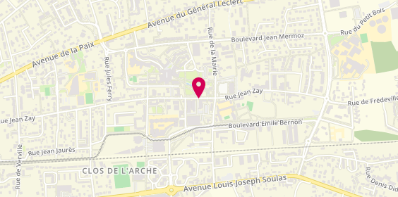 Plan de L'Adresse Cabinet Chesneau, 160 Rue Jean Zay, 45800 Saint-Jean-de-Braye
