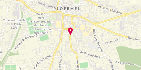 Plan de Agence Alternative Immobilière Bretagne (A.A.I.B.S), 3 Rue du Général Leclerc, 56800 Ploërmel