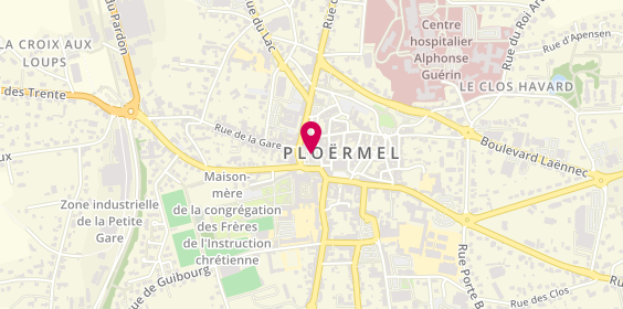 Plan de Laforet Immobilier, 8 place Lamennais, 56800 Ploërmel