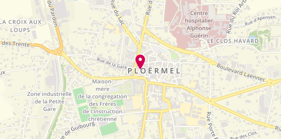 Plan de Proximmo, 14 place Lamennais, 56800 Ploërmel
