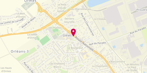 Plan de Orm'Immo, 141 Rue Nationale, 45140 Ormes