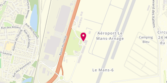 Plan de Adventim, Avenue de l'Aeroport
Route d'Angers, 72100 Le Mans