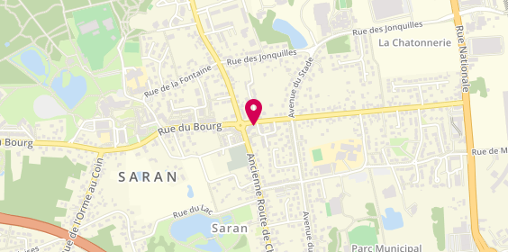 Plan de Sh Conseil Immobilier et Patrimoine, 797 Rue de la Montjoie, 45770 Saran