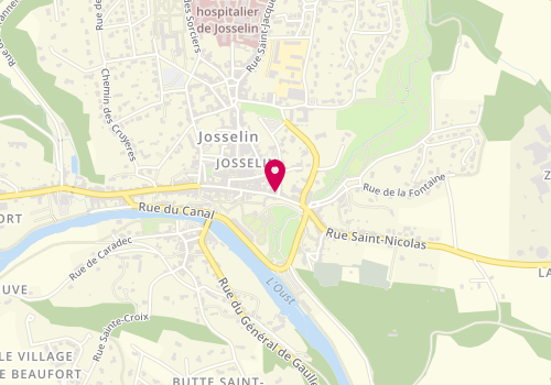 Plan de BPS Immobilier Josselin, 12 Rue des Trente, 56120 Josselin