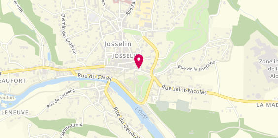 Plan de BPS Immobilier Josselin, 12 Rue des Trente, 56120 Josselin