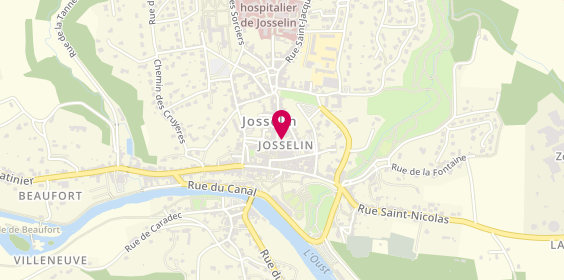 Plan de Arthurimmo.com Josselin, 8 Rue Olivier de Clisson, 56120 Josselin