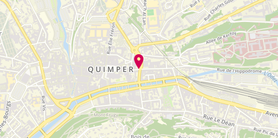 Plan de Urbater, Rue Jacques Anquetil 34, 29000 Quimper