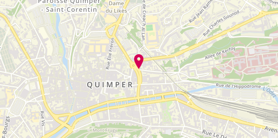 Plan de Agence de l'Odet, 26 Rue Etienne Gourmelen, 29000 Quimper