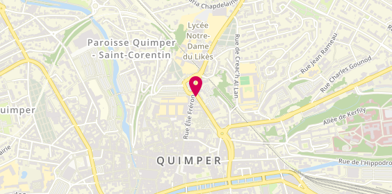 Plan de Armen Immobilier, 51 Rue Élie Freron, 29000 Quimper