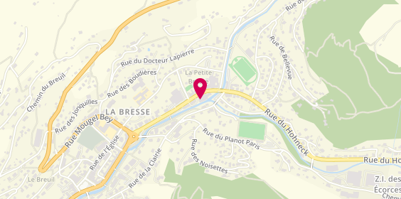 Plan de La Bresse Immobilier, 8 Rue Paul Claudel, 88250 La Bresse