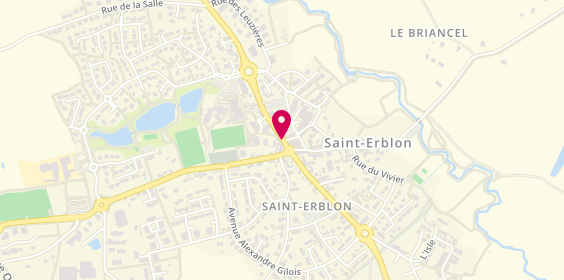 Plan de Delin Immobilier, 37 place de l'Église, 35230 Saint-Erblon