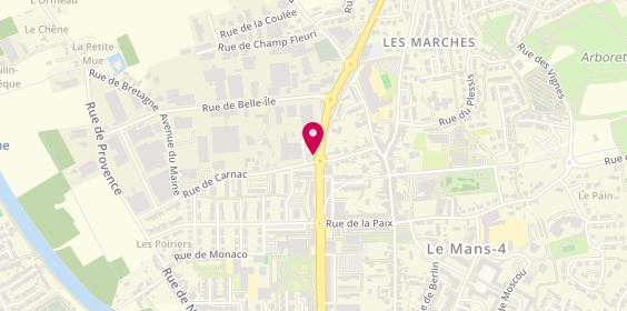 Plan de Marteau Immobilier, 20 Rue de Carnac, 72190 Coulaines