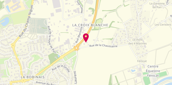 Plan de Laetitia Remy Immobilier, 1 Rue de la Chaussairie, 35170 Bruz