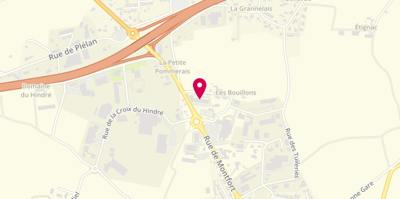 Plan de Bienvenue Chez Toit, 55 Rue de Montfort, 35310 Bréal-sous-Montfort