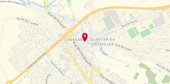 Plan de Agence Fertoise Immobiliere, 10 Rue de Paris, 72160 Connerré