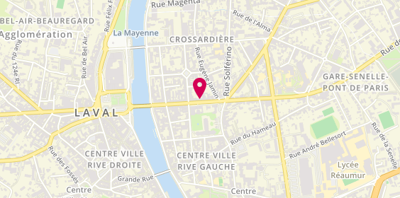 Plan de Square Habitat, 47 Rue de la Paix, 53000 Laval