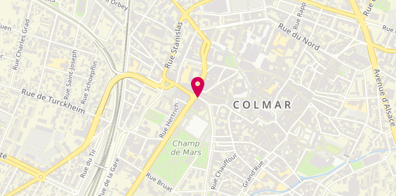 Plan de Igor Elie Immobilier - Arthurimmo Colmar, 1 avenue de la République, 68000 Colmar