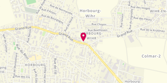 Plan de Agence IFK, 75 Grand Rue, 68180 Horbourg-Wihr
