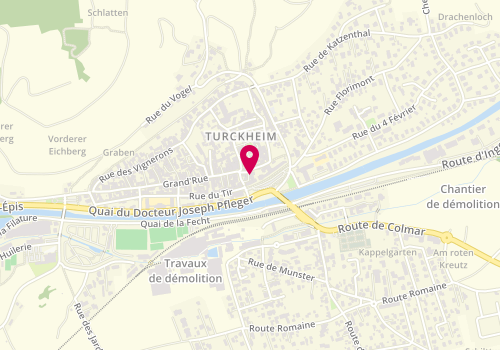 Plan de Immobilere du Pflixbourg, 1 Rue des Cigognes, 68230 Turckheim
