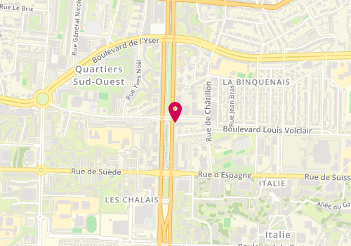 Plan de Thabor Distribution, 93 Avenue Henri Freville, 35200 Rennes