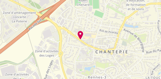 Plan de Kermarrec Habitation, 37 Bis avenue André Bonnin, 35135 Chantepie