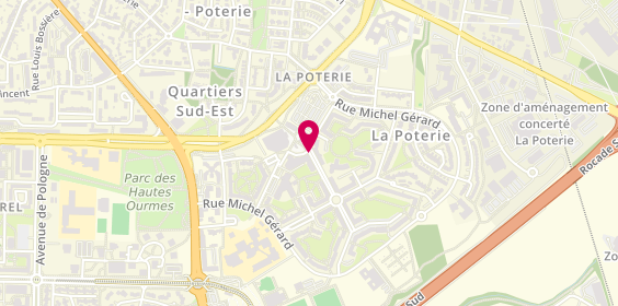 Plan de Agence Blot Immobilier Rennes Poterie, 28 Rue René-Yves Creston, 35200 Rennes