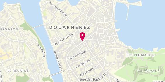 Plan de Human Immobilier, 4 Rue Duguay Trouin, 29100 Douarnenez