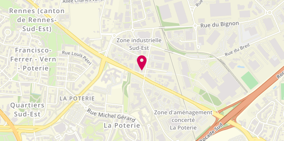 Plan de Kermarrec Immobilier, Copropriete Axan 10 Rue Sauvaie, 35000 Rennes