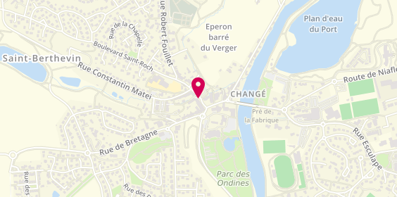 Plan de D'clik Immo, 15 Rue du Centre, 53810 Changé