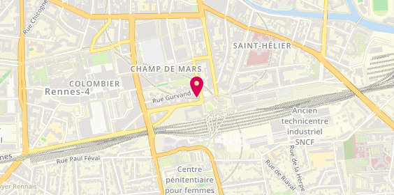 Plan de Secib, 1 place de la Gare, 35000 Rennes