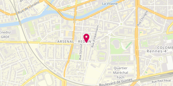 Plan de Partner Immobilier, 40 Rue de Redon, 35000 Rennes