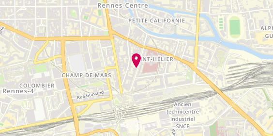 Plan de Blancher Immobilier, 15 avenue Louis Barthou, 35000 Rennes