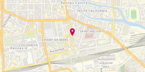 Plan de Thierry Immobilier - Agence de Vente, 41 avenue Jean Janvier, 35000 Rennes