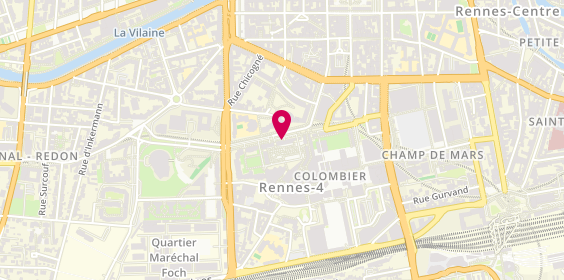 Plan de Agences Réunies Fnaim Soco Immo, Quartier Colombier
11 Rue du Puits Mauger, 35000 Rennes