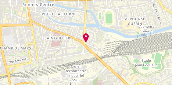 Plan de Art'Office Immobilier, 87 allée Saint-Hélier, 35000 Rennes