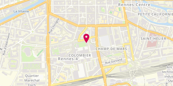 Plan de GOUERY Yves, 9 Place Mar Juin, 35000 Rennes