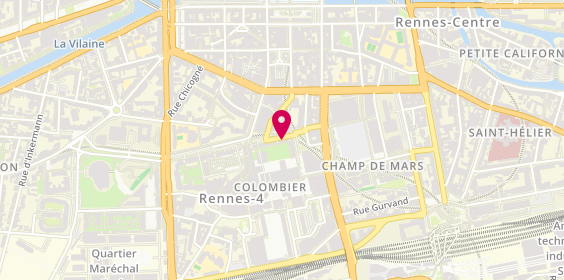 Plan de Giboire Immobilier Location Gestion Rennes, 14 Rue de Plélo, 35000 Rennes