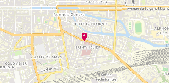 Plan de Guenno Immobilier Agence St Helier, 44 Rue Saint-Hélier, 35000 Rennes