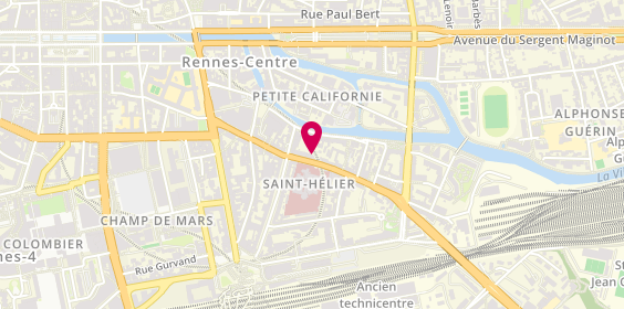 Plan de Laforêt, 37 Rue Saint-Hélier, 35000 Rennes