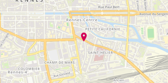 Plan de A.C.B Immobilier, 22 Rue Saint-Hélier, 35000 Rennes
