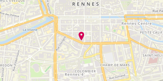 Plan de La Française Immobilière - LFI, 28 Boulevard de la Liberté, 35000 Rennes